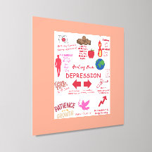 Art mural d'affirmation positive