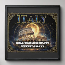Cosmic Italy Roman Colosseum Celestial Art