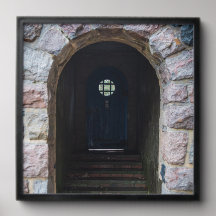 Mystérieuse porte bleue