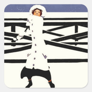 Photo Tile Square Sticker