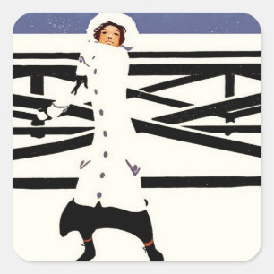 Photo Tile Square Sticker