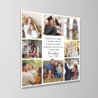 Anniversaire 8-Photo Collage avec texte personnel