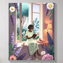 Serenity in Bloom : Un coin de lecture paisible