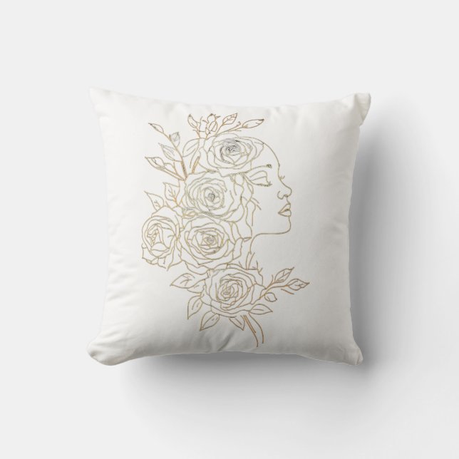 Photo Tile Throw Pillow (Front)