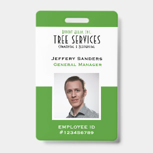 Photo Tree Service Employee Badge