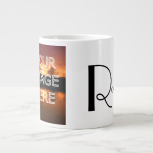 Photo très grande personnalisée Mug de café