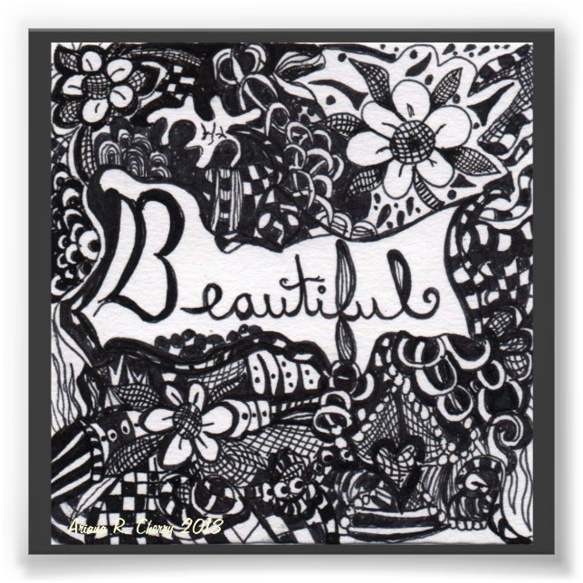 Photo Une belle impression (Devant)