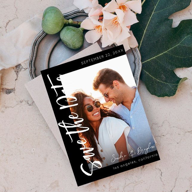 Photo V MOD Chic 5 Save the Date Invitation (Creator Uploaded)