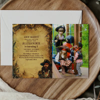 Photo Vintage Pirate Birthday Party Ahoy Matey Old