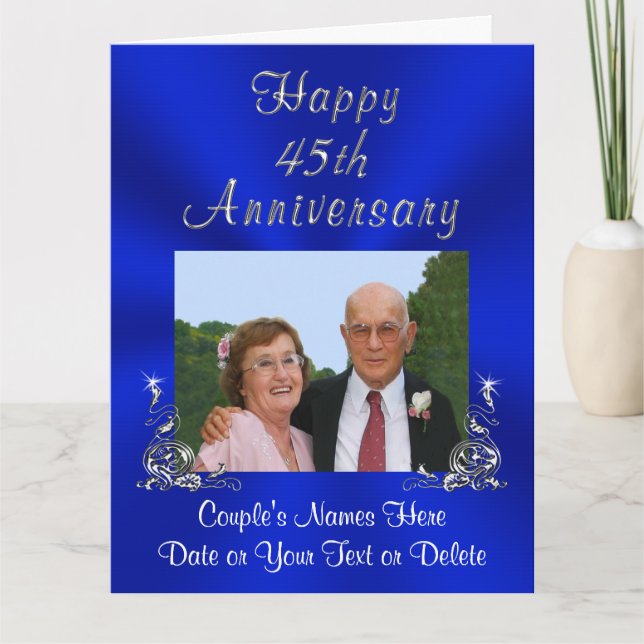 PHOTO, Votre CARTE de texte pour l'anniversaire de (Devant)