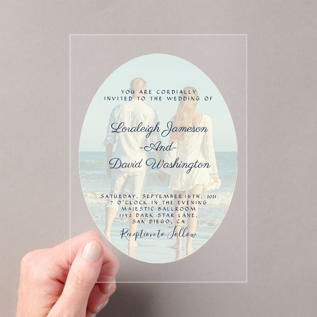 Photo wedding invitation (Insitu (Handheld))