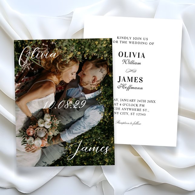 Photo Wedding Invitation (Creator Uploaded)