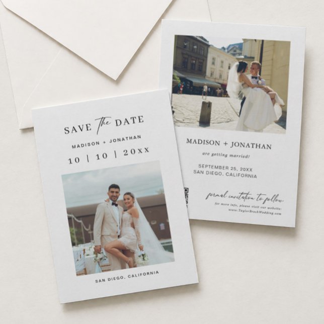 Photo Wedding Save the Date  Invitation (Creator Uploaded)