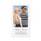 Photo Wedding Website Insert Card  - Choose Colour