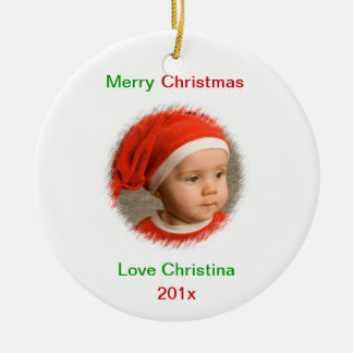 Photo Wishes Personalized Photo Ornament