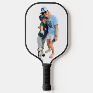 Photo With Grandma Personalized Pickleball Paddle