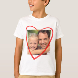 Photo with heart T-Shirt