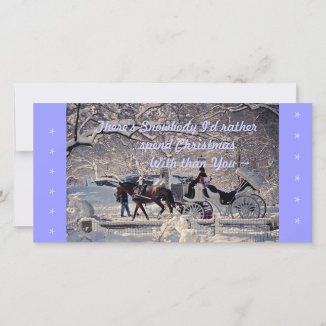 Photocard Holiday Card (Front)