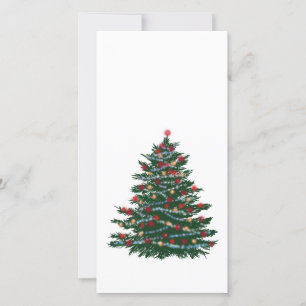 Photocard Holiday Tree Card