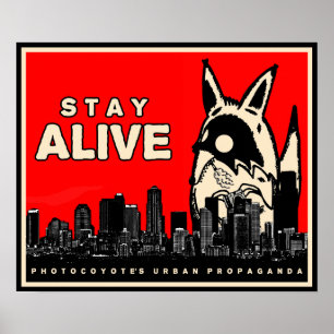 Photocoyote Urban Propaganda Poster