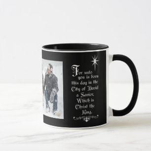 Photograph Christmas Bible Verse Luke 2:11 Mug
