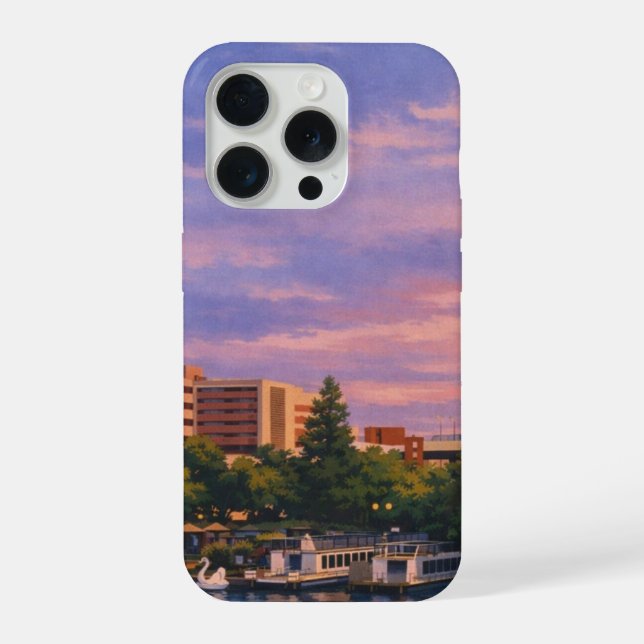 Photograph Edited Image Clear Case for iPhone® (Back)