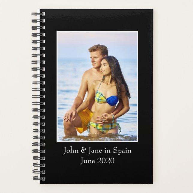 Photograph Frame, Custom Photo – Personalized Planner (Front)