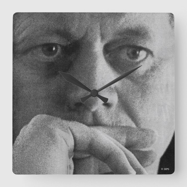 Photograph of John F. Kennedy Square Wall Clock (Front)