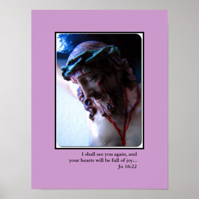 Photograph Sacred Face of Jesus Poster (Front)