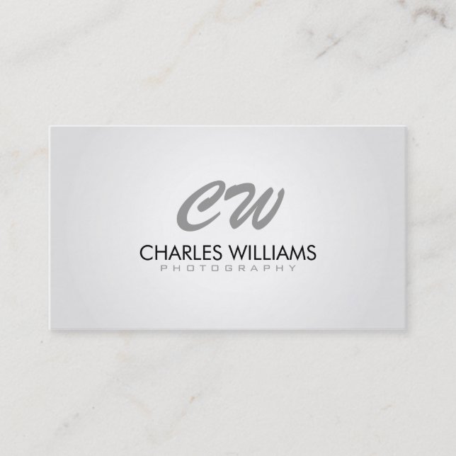 Photographe - cartes de visite (Devant)