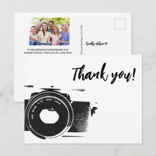 Photographe de Famille Carte Postale Photo sans lo