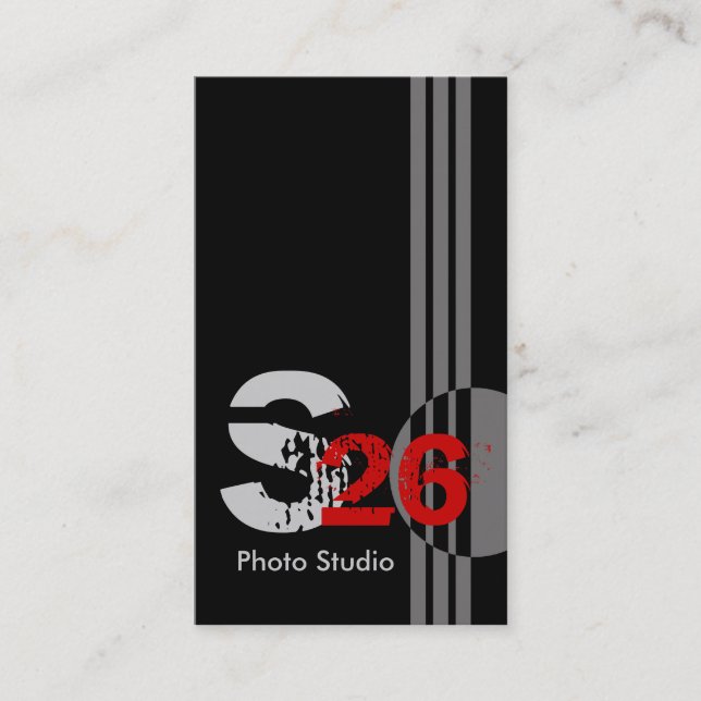 Photographe Studio Photo Carte de visite original (Devant)