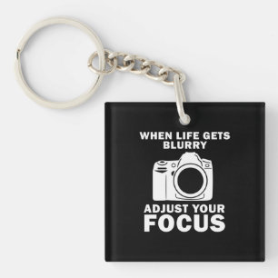 Photographer Adjust Your Focus Keychain