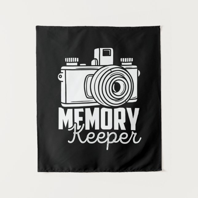 Photographer Are Memory Keeper Tapestry (Front)
