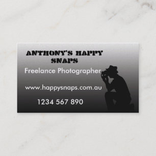 Photographer Business Card