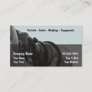 Photographer Business Cards