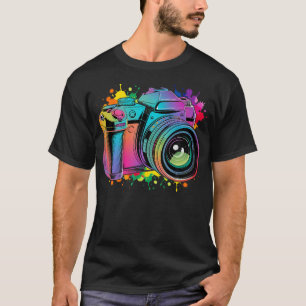 Photographer Camera Photography Retro Journalist T-Shirt