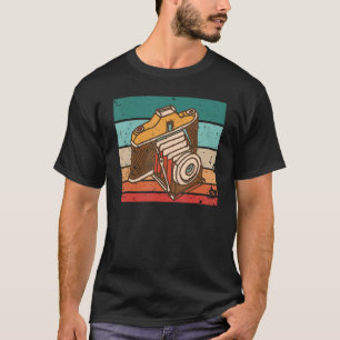 Photographer Camera   Vintage Photography Art Men  T-Shirt