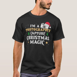 Photographer Christmas Magic T-Shirt