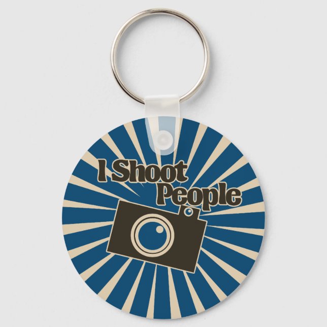Photographer Design Keychain (Front)