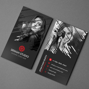 Photographer, Design Studio, Photography Creative Business Card