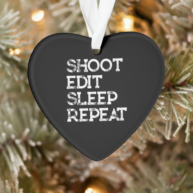Photographer Gift Photography Shoot Ornament (Tree)