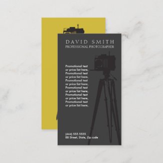 Photographer ı business card