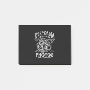 Photographer Keep Calm And Take Photos Post-it Notes