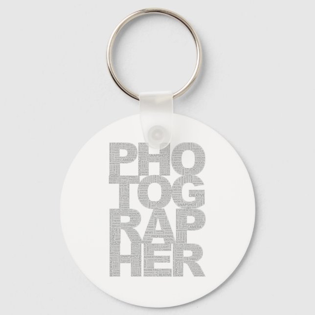 Photographer Keychain (Front)