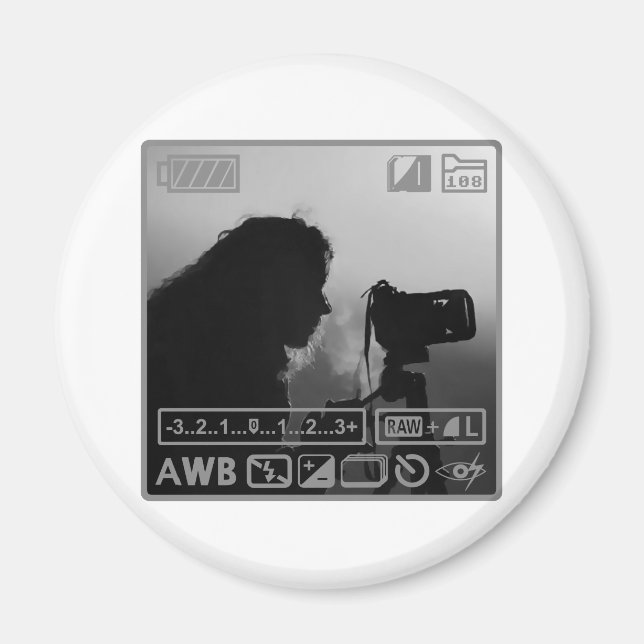 Photographer Magnet (Front)