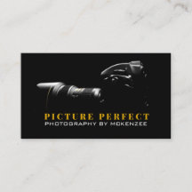 Photographer,Photography, Camera Business Card