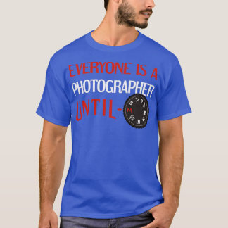 Photographer Photography Photograph DSLR Mode Dial T-Shirt