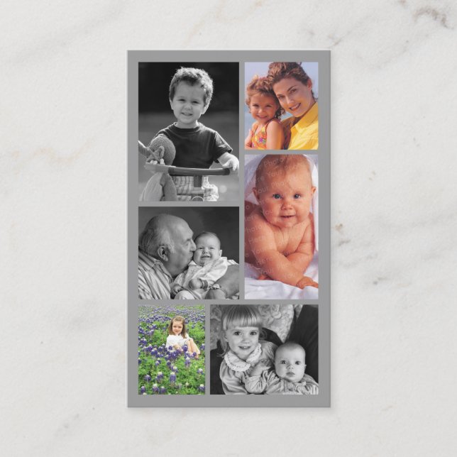 Photographer Professional Business Card (Front)