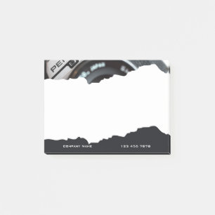 Photographer Promotional Swag White Black Post-it Notes